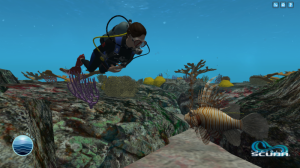 Dr. Earle encounters an invasive species in Infinite Scuba